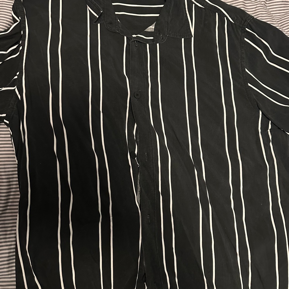 Men's Zara Button Down Short-Sleeve Shirt